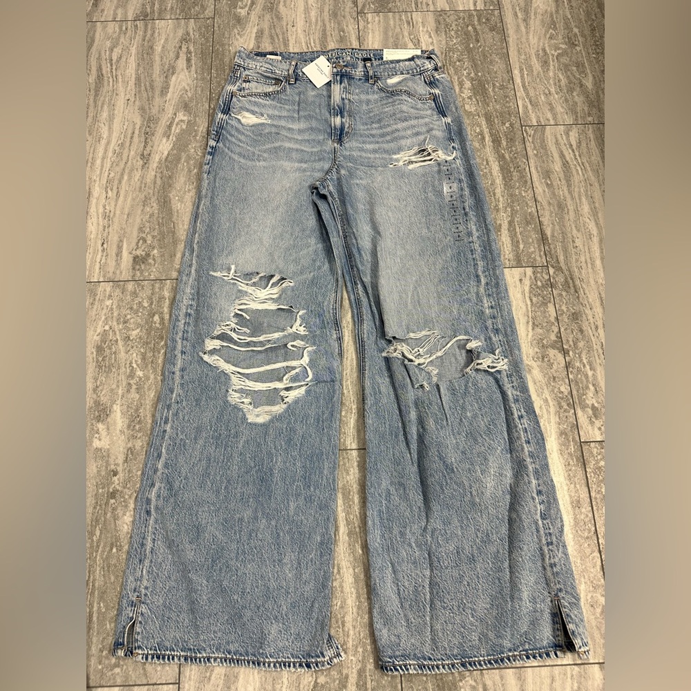 NWT American Eagle Dreamy Drape Baggy Wide Leg